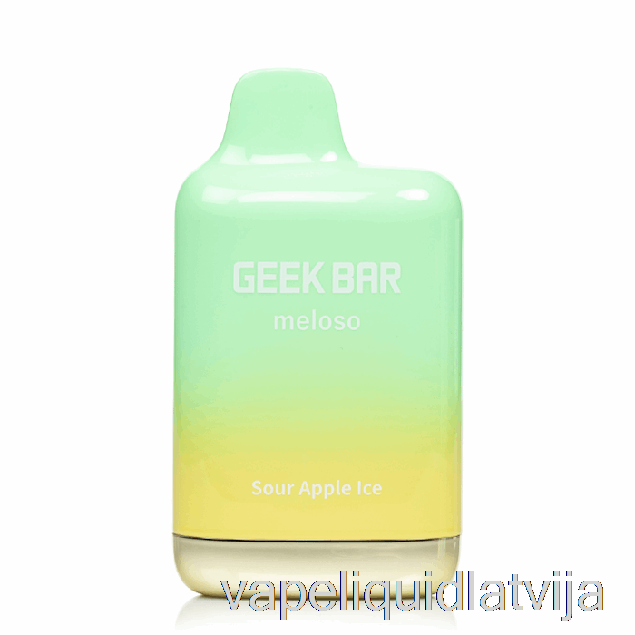 Geek Bar Meloso Max 9000 Vienreiz Lietojams Skābo ābolu Ledus Vape šķidrums